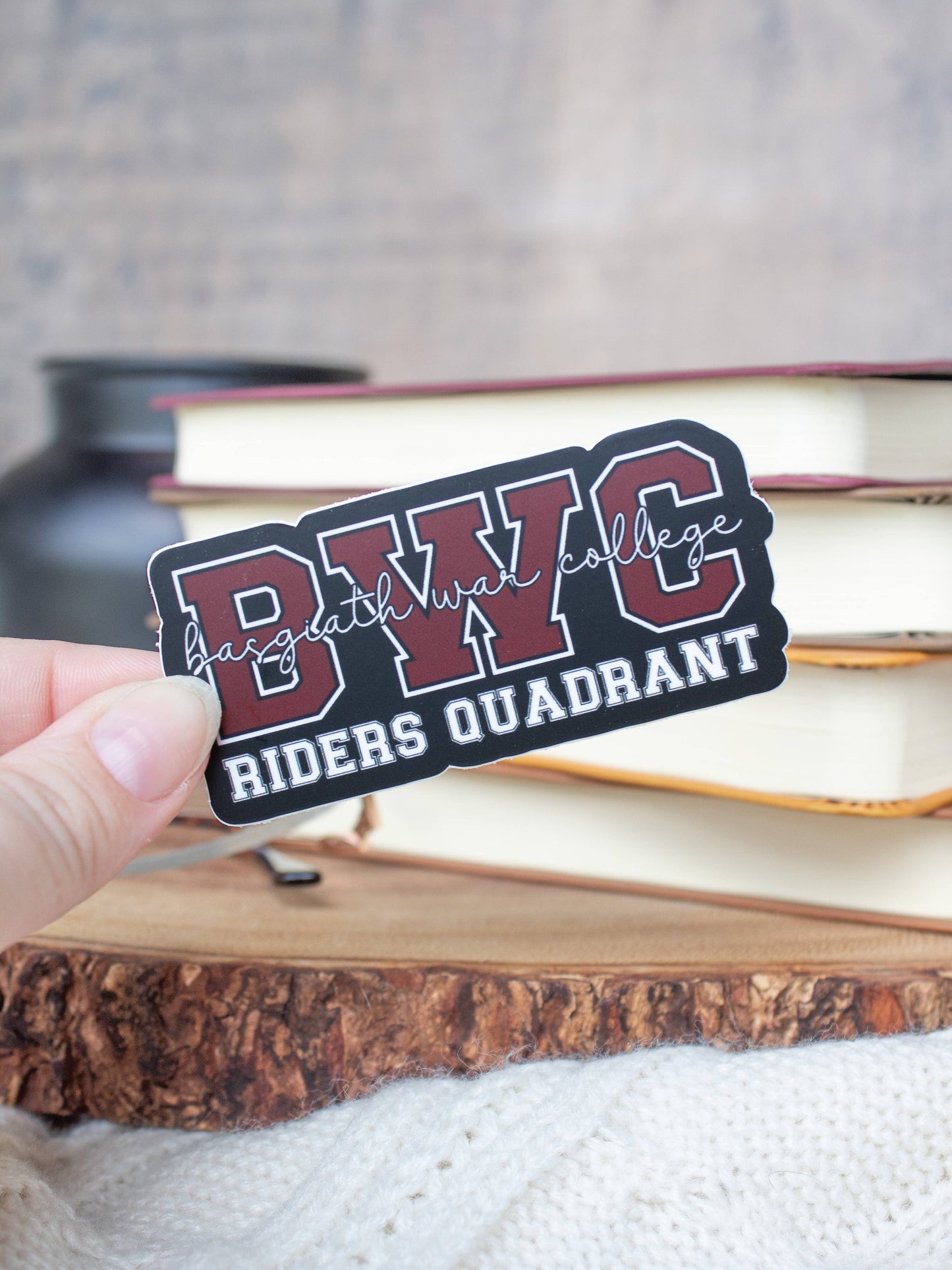 Fourth Wing | BWC Basgiath War College Logo