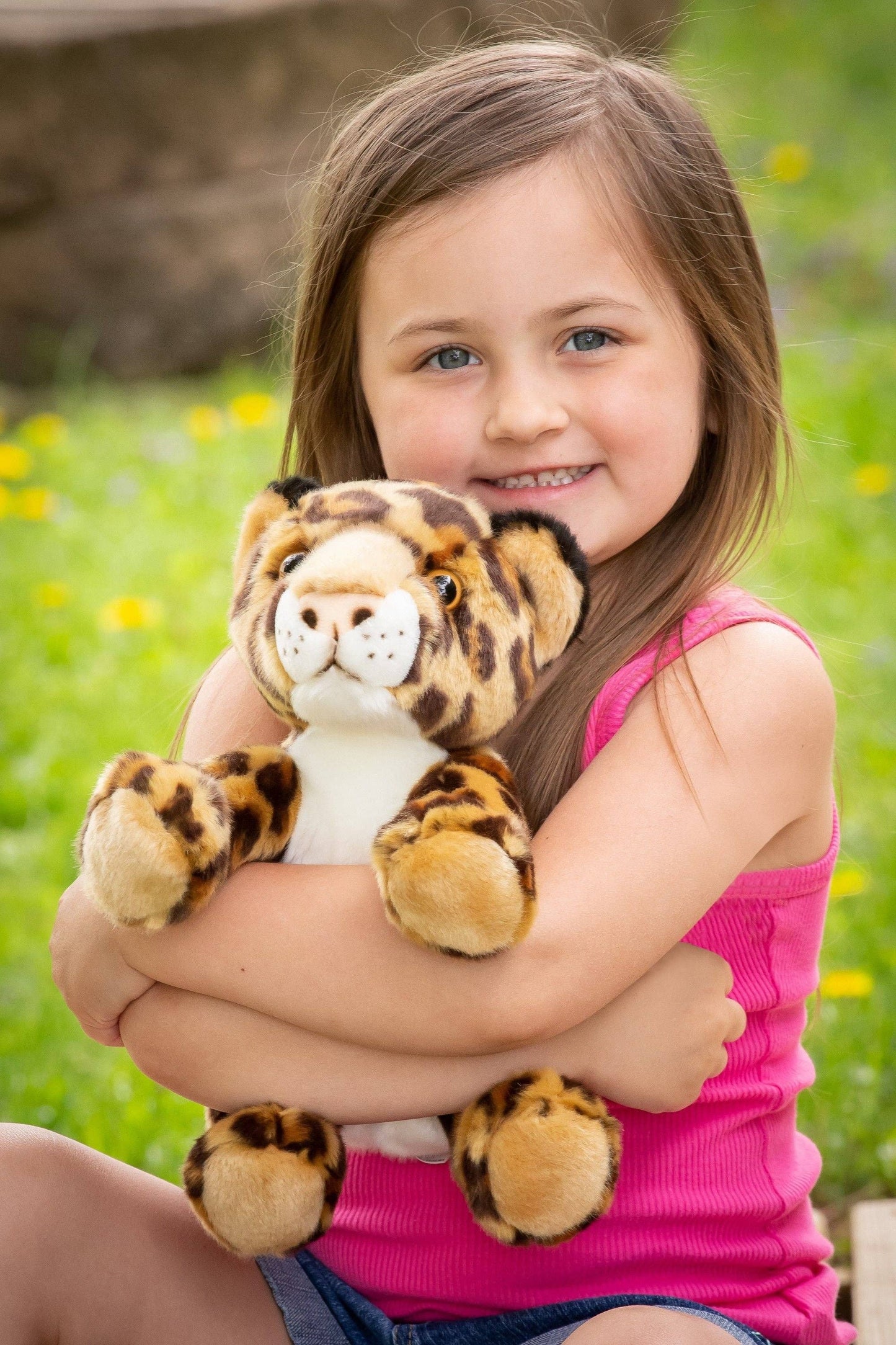 12" Stuffed Leopard