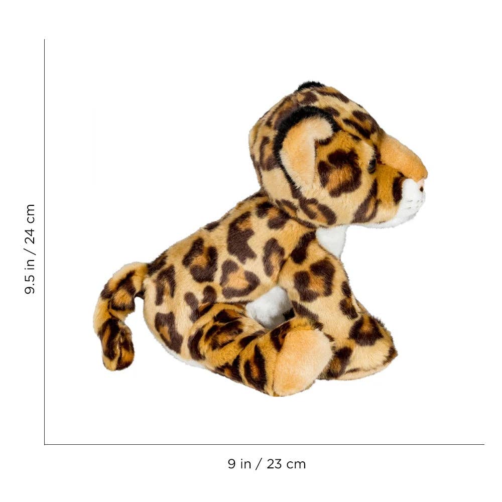 12" Stuffed Leopard
