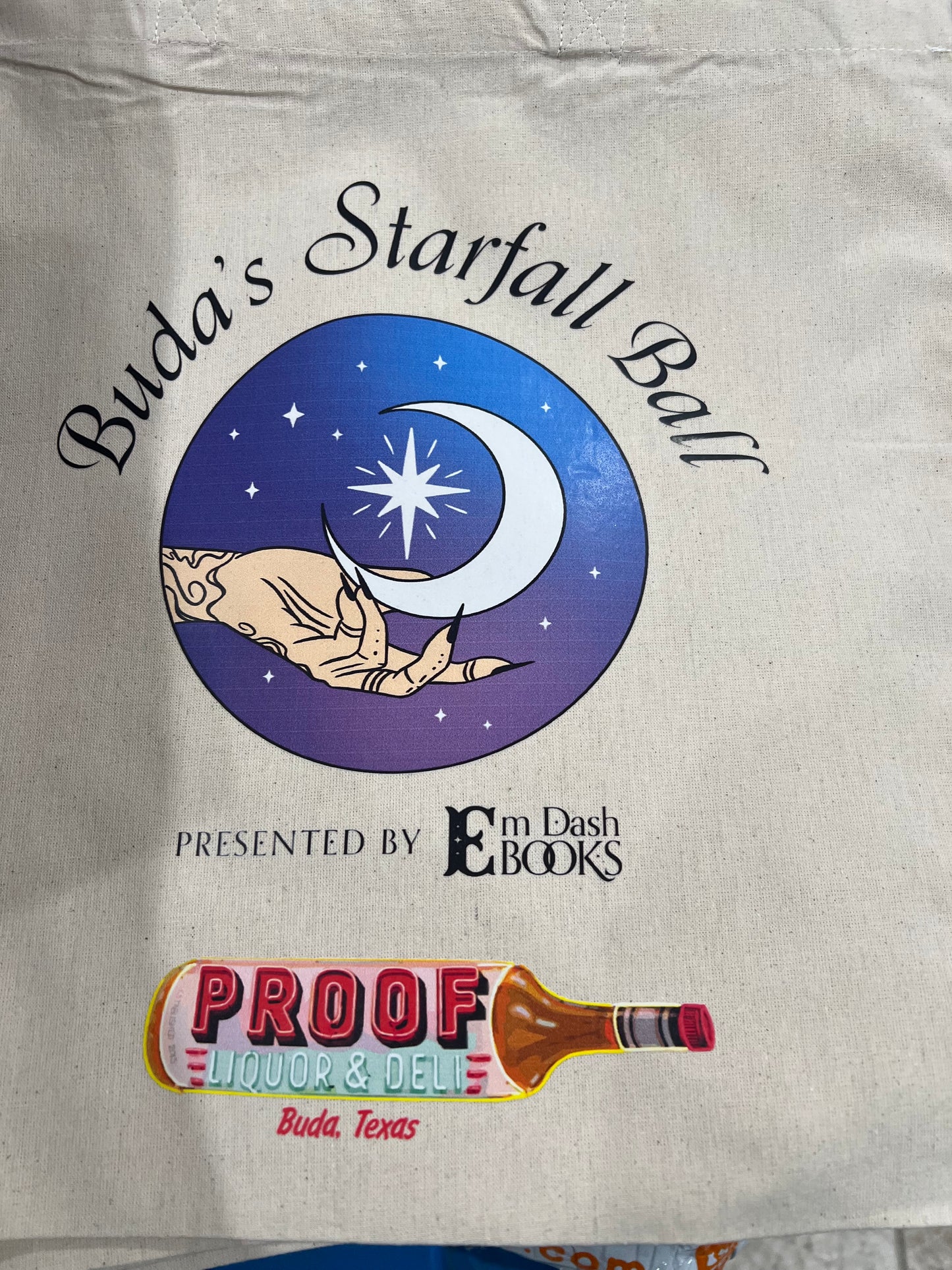 Starfall 2024 logo book totes