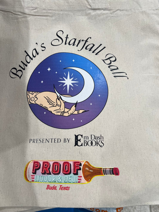 Starfall 2024 logo book totes