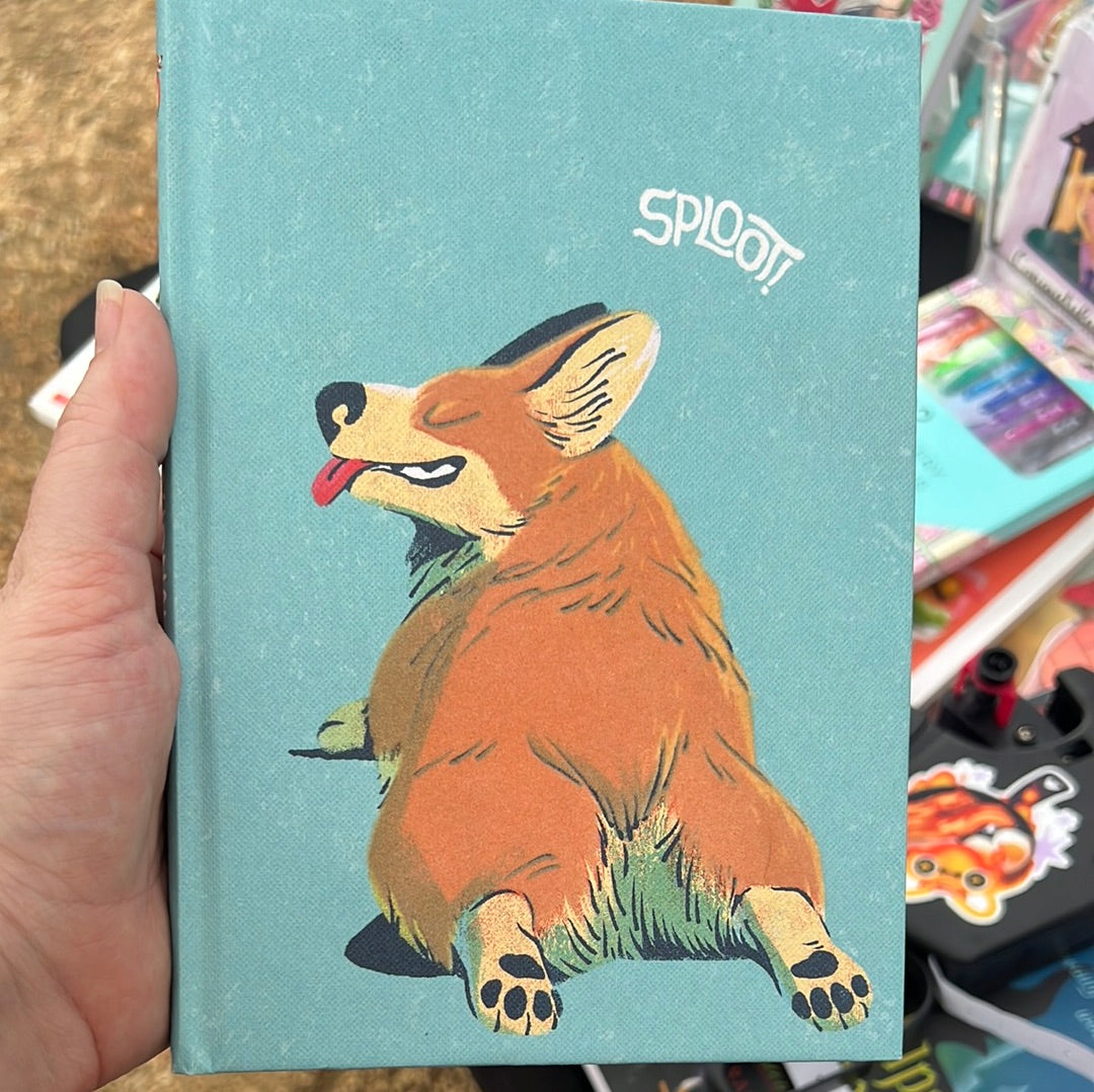 Corgi Sploot Journal