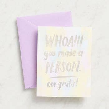 BABY OFF FOIL A2 Whoa Made a Person