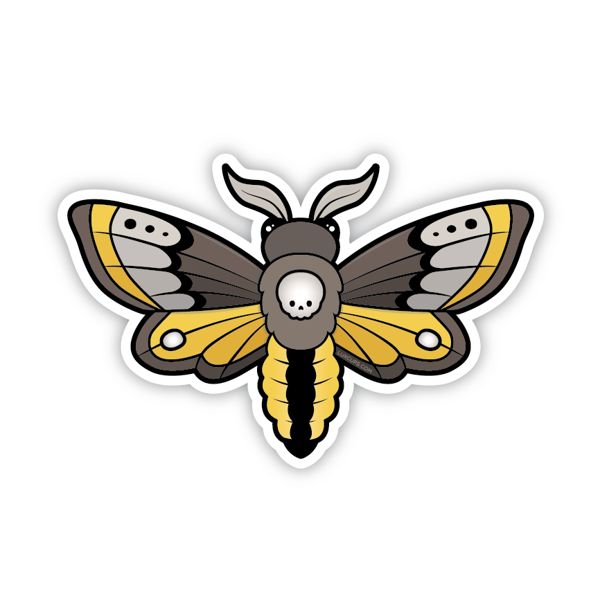 Moth Sticker