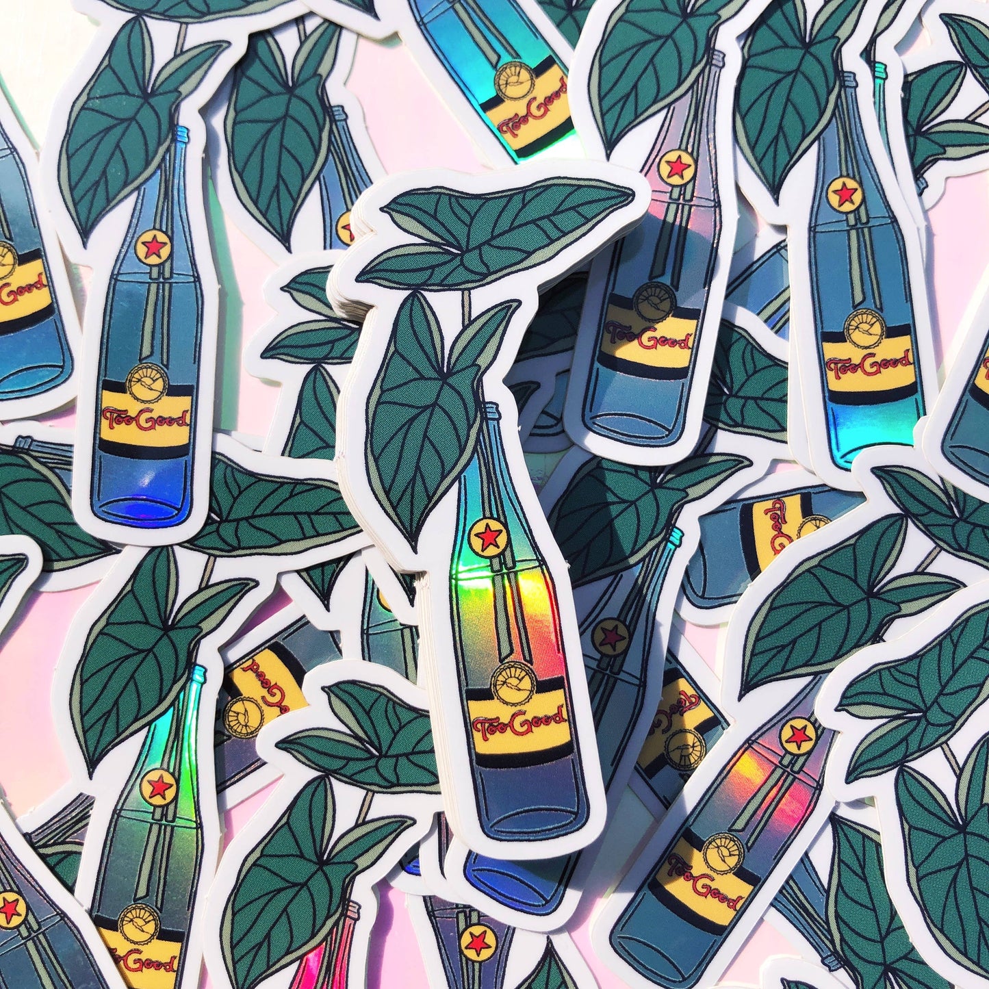 Too Good Propagation Holographic Filler Sticker