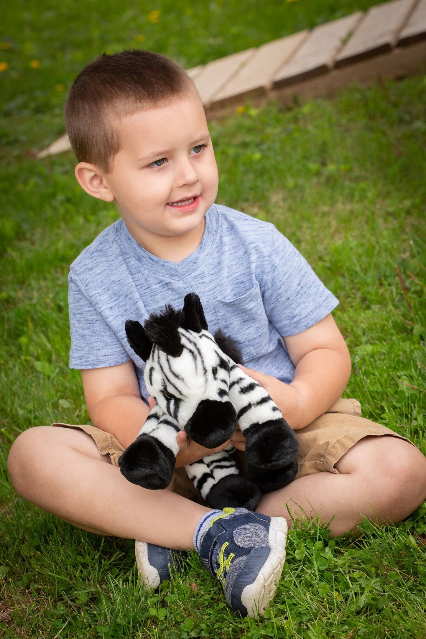 12" Stuffed Zebra