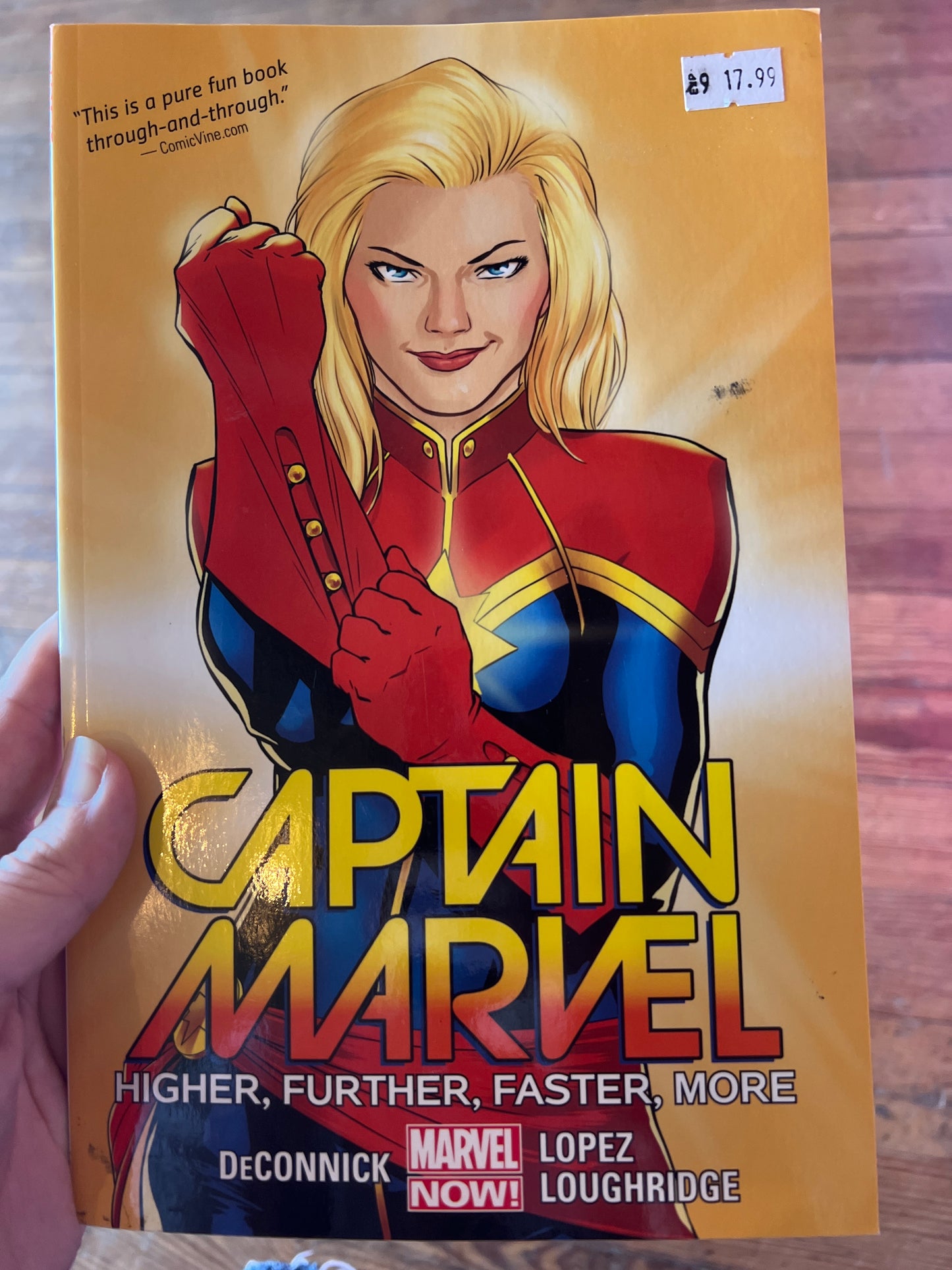 Captain Marvel: Higher, Further, Faster, More