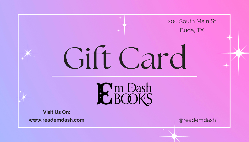 Gift Card to Your Local Bookstore in Buda