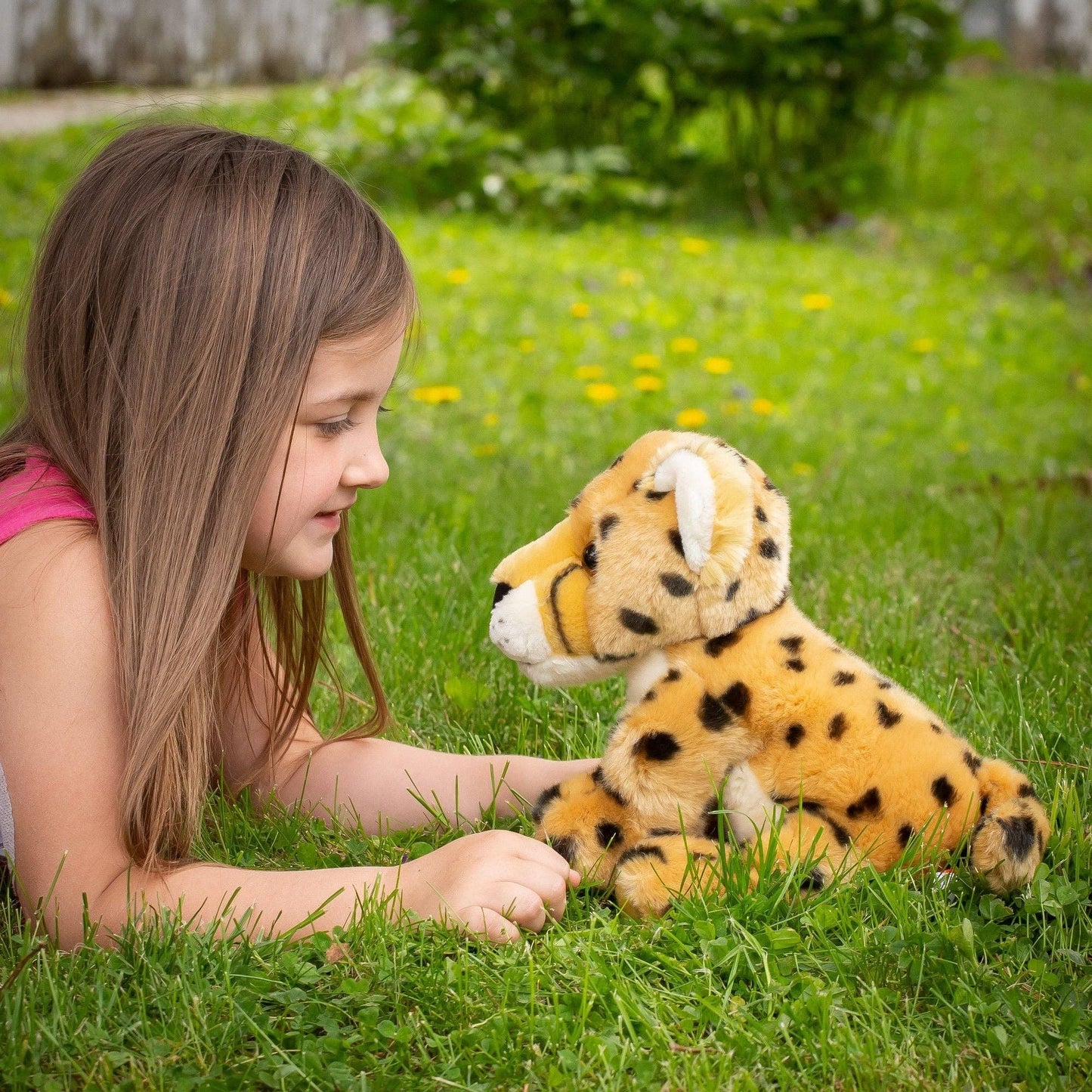 12" Stuffed Cheetah