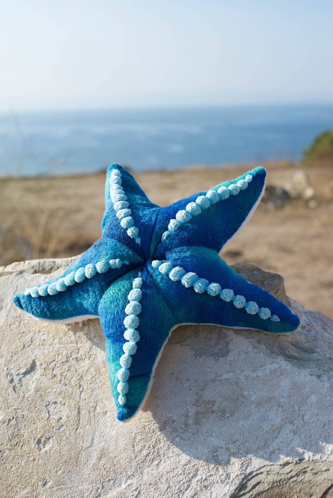 11" Stuffed Blue Sea Star