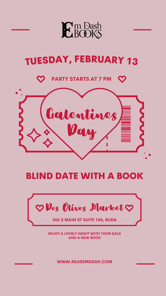 Galentines Blind Date with a Book Event