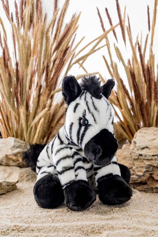 12" Stuffed Zebra