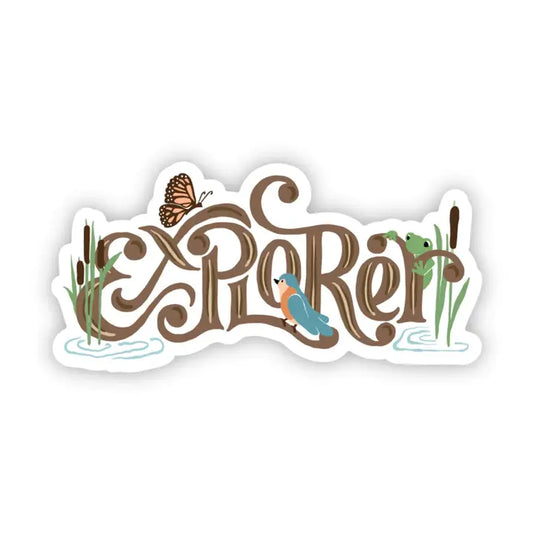 Explorer Nature Sticker Big Moods