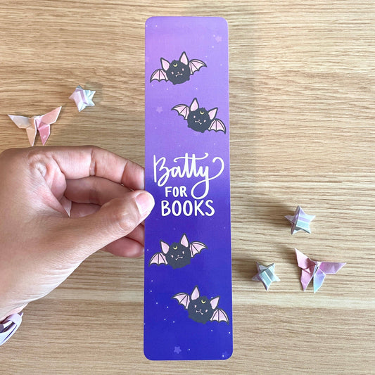 Batty for Books Bookmark