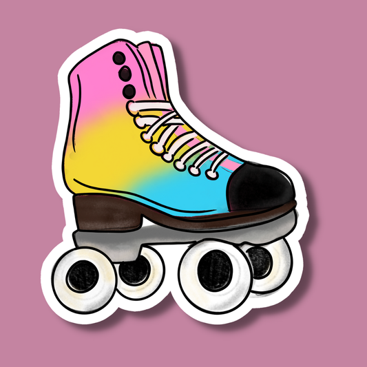 LGBTQ+ Pride Roller Skate Stickers