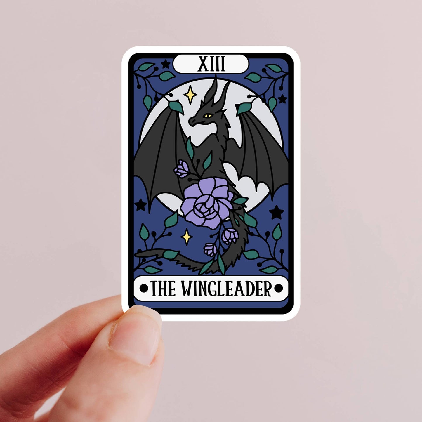 Tarot Card Sticker - The Wingleader