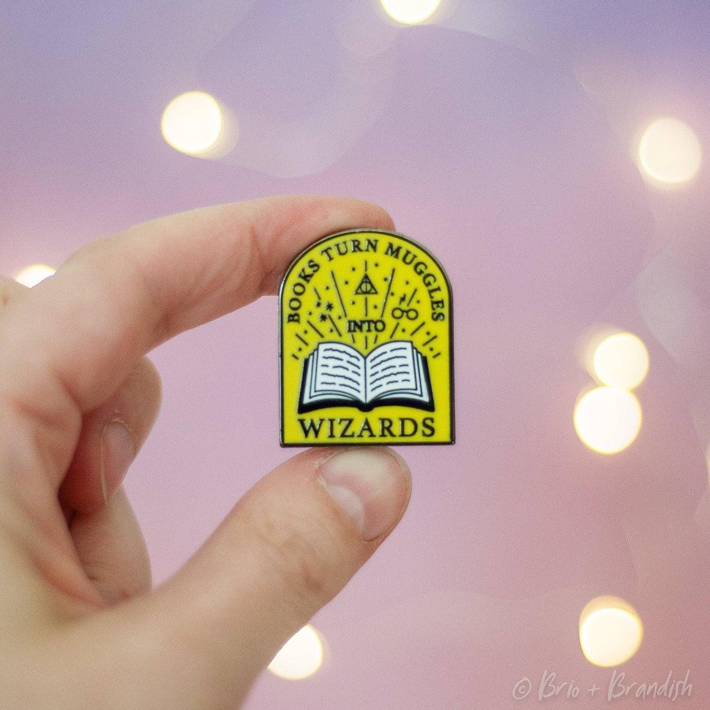 YELLOW VARIANT - Wizard Enamel Pin