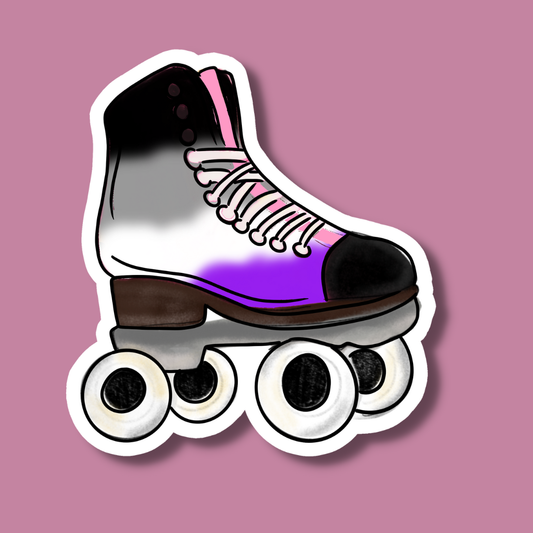 LGBTQ+ Pride Roller Skate Stickers