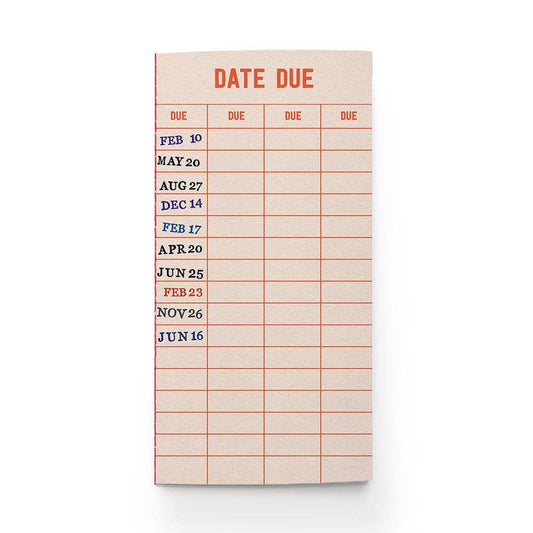 Library Card Traveler Notebook