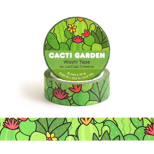 Cacti Washi Tape