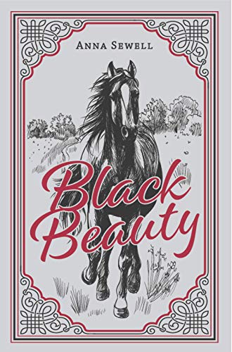 Black Beauty, Anna Swell Classic Novel, (Horse, Equestrian Literature), Ribbon Page Marker, Perfect for Gifting