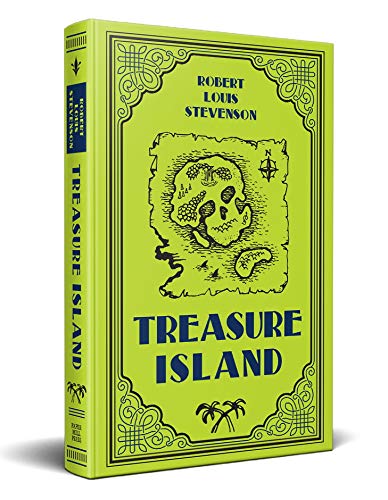 Treasure Island Robert Louis Stevenson Classic Novel, (Sailing Adventure, Tale of Strength and Courage, Required Literature), Ribbon Page Marker, Perfect for Gifting