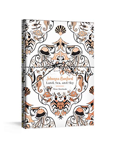 Johanna Basford Land, Sea, and Sky: Three Colorable Notebooks