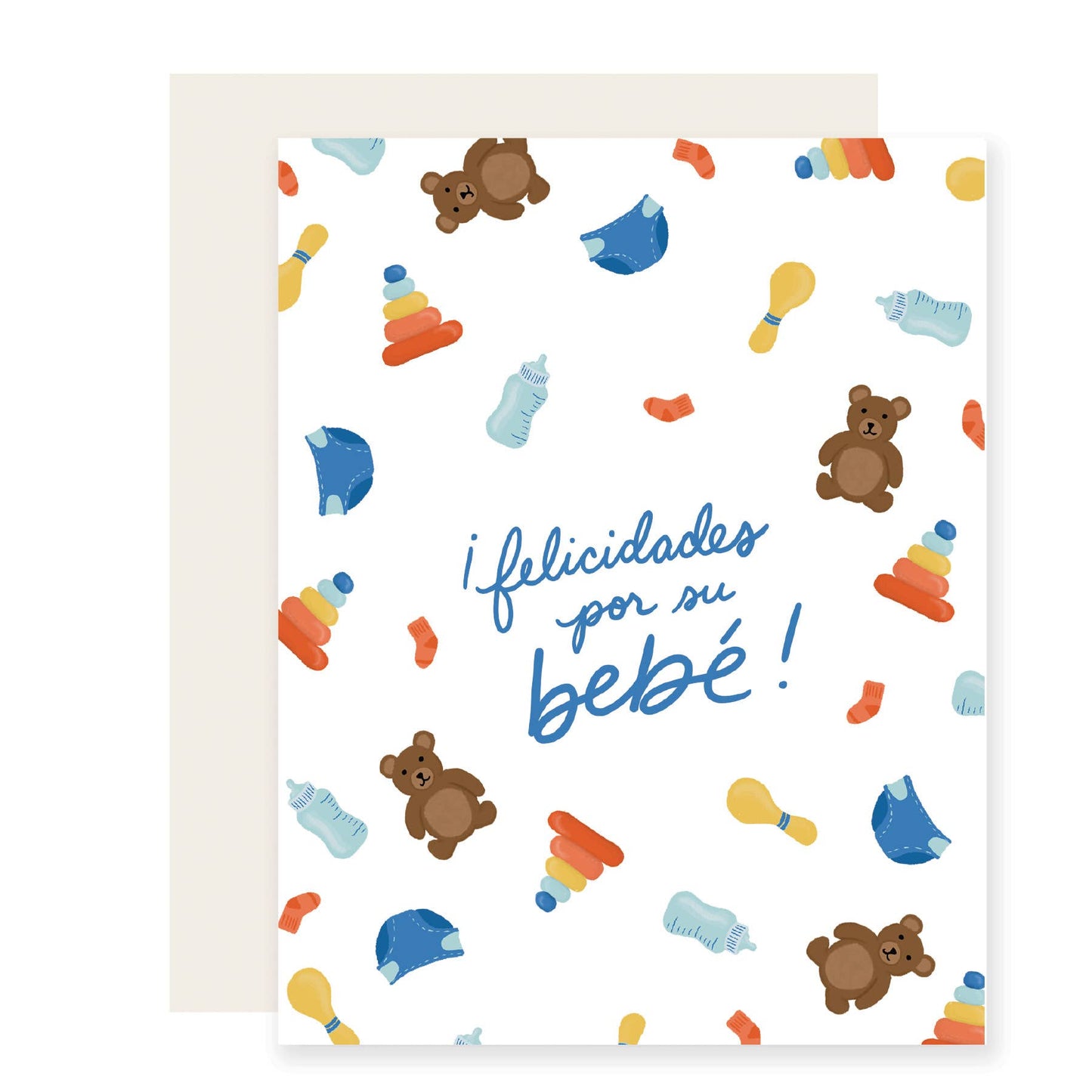 Felicidades Bebé - Spanish Card